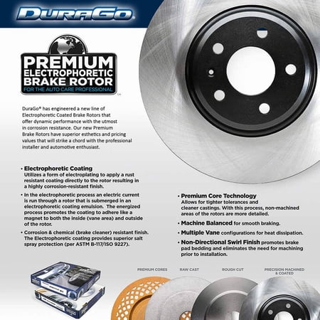 DuraGo BR900308-02 Disc Brake Rotor