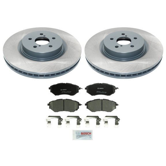 DuraGo Front Rotors Bosch QuietCast SemiMet Disc Brake Pad Kit For Subaru Legacy