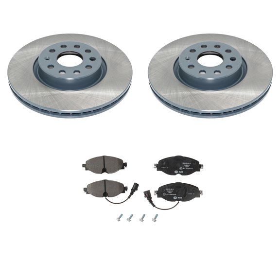 DuraGo Front Rotors Hella Low-Met Disc Brake Pads Kit For A3 Sportback e-tron L4