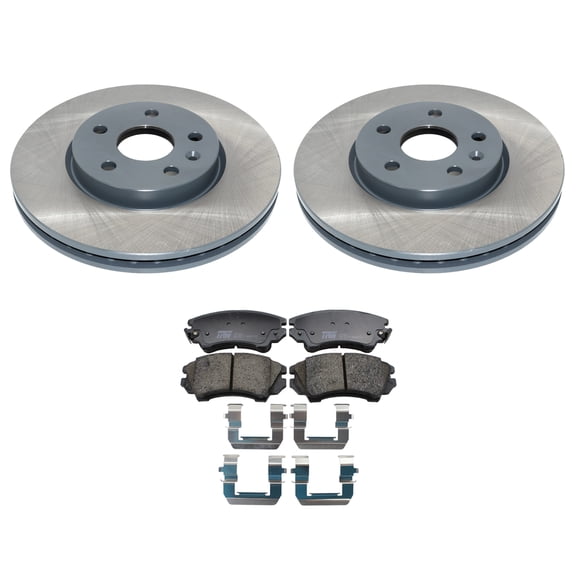 DuraGo Front Rotors TRW Pro Ceramic Disc Brake Pads Kit For Camaro 3.6L V6 10-15