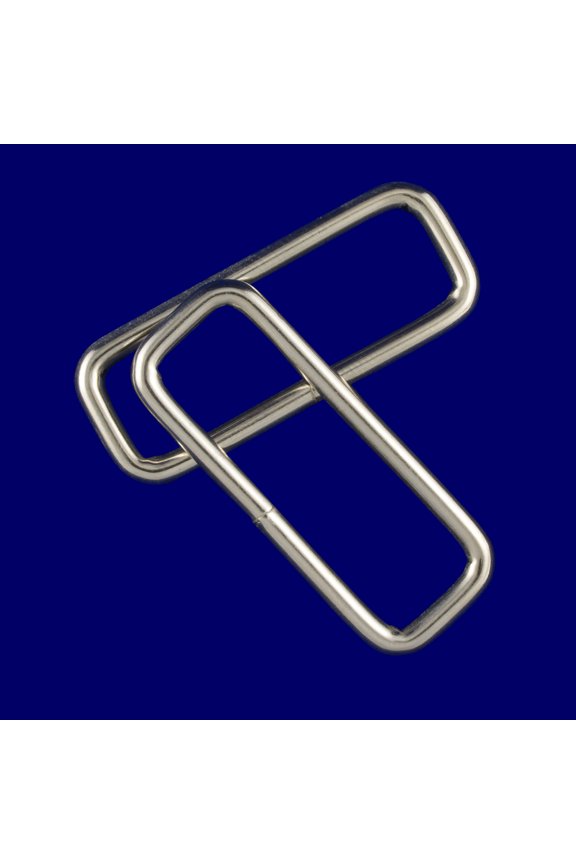 ® Brand - 2" Nickel Plated Rectangular Rings