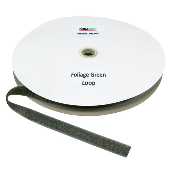 DuraGrip® Brand - 3/4" Foliage Green Loop Sew-On