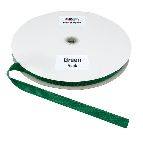 DuraGrip® Brand - 3/4" Kelly Green Hook Sew-On