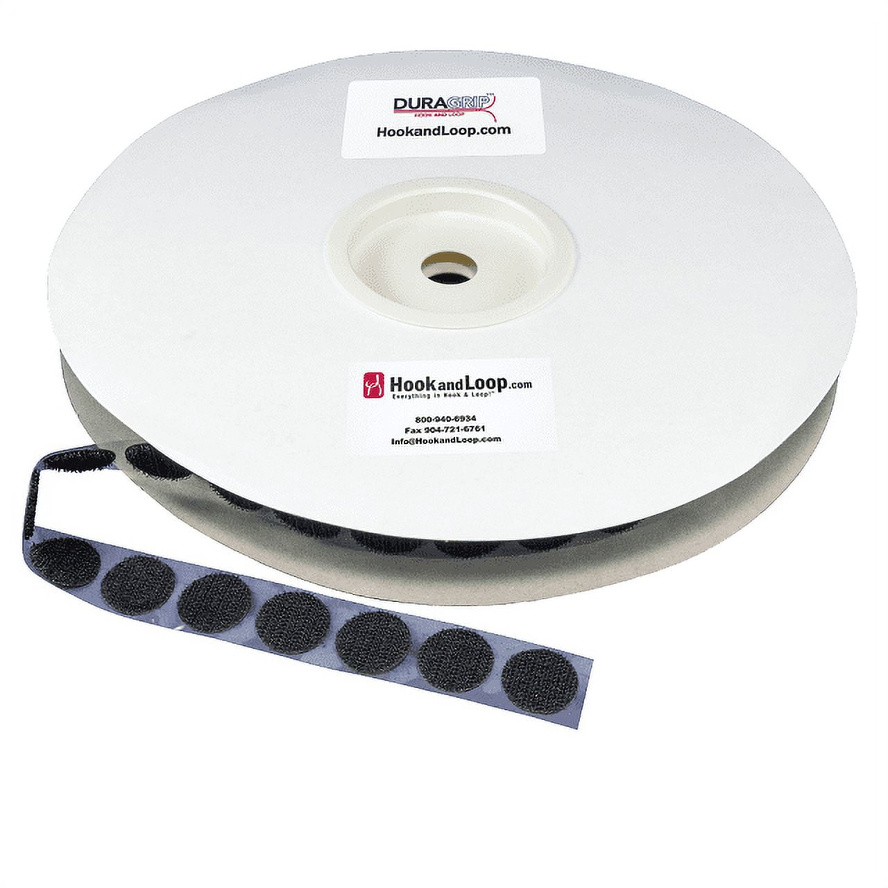 DuraGrip® Brand - 7/8" Black Hook Coins