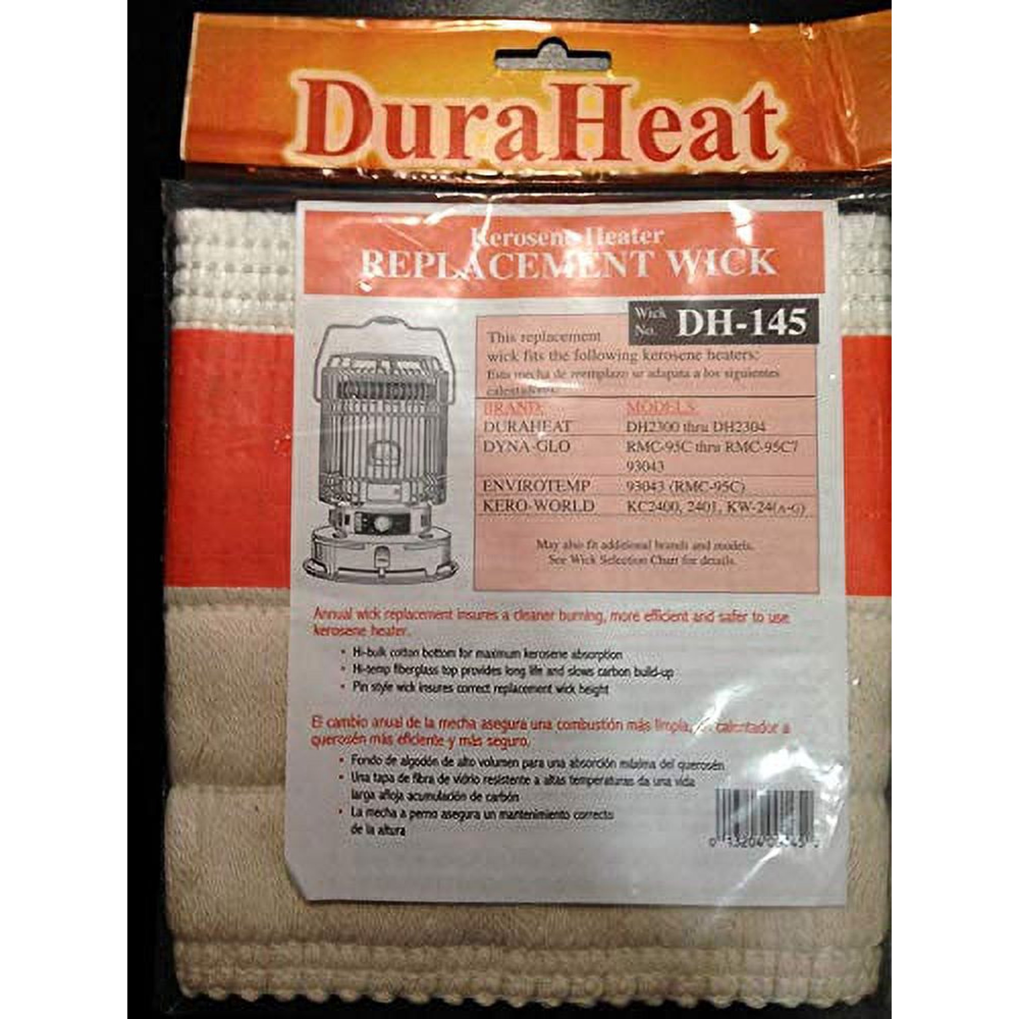 DuraHeat Kerosene Heater Wick Model DH 145 - Walmart.com