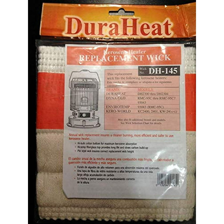DuraHeat Replacement Kerosene Heater Wick, 3-Pinned, Easy
