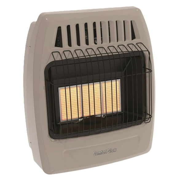 Comfort Glow Vent-Free 18,000 BTU Radiant Propane Heater, Heat Up To 800 Sq Ft, Indoor - KWP392