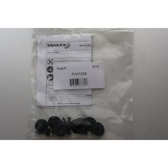 DuraLiner PA01258 Bed Liner Hardware Kit For Penda Bed Liners & Tailgate Liners