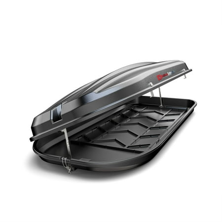 DuraLiner Rooftop Cargo Carrier - Waterproof Hard Shell Roof Top Mount Car Storage - Universal Fit - Easy Installation - 16 Cubic Ft - A