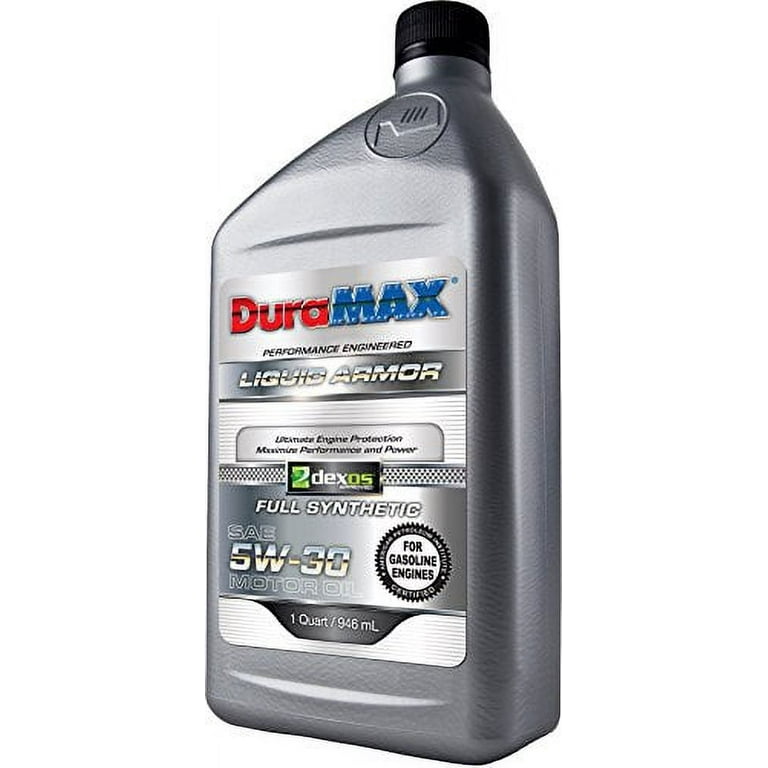 DuraMAX 950250530DX1401 dexos1 Full Synthetic 5w30 Motor Oil - Case of 12  Quart Bottles 