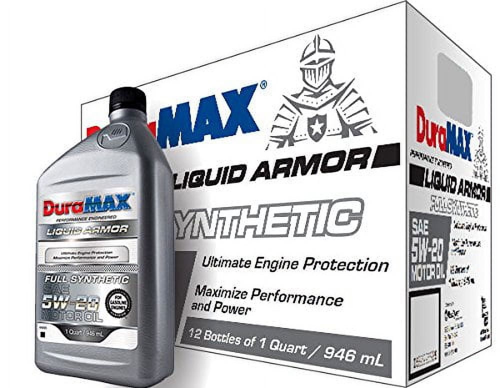 DuraMAX Full Synthetic Advanced Detergency Motor Oil 5W-20, 12 qt ("pack"12)