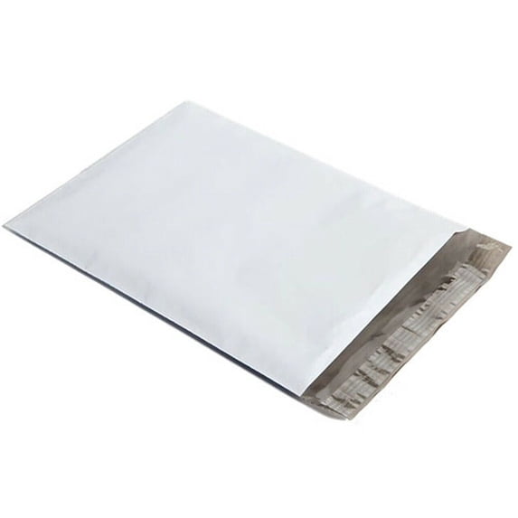 DuraMailer Poly Mailer, #3, 9" x 12", White, 25 Pack