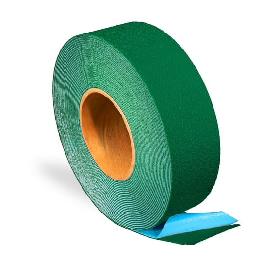 DuraMark RPT-750 Green Reflective Pavement Marking Tape – BASt Certified Slip Resistant Premium Durability Outdoor Heavy-Duty Rubber Base (4 Inch x 18 Ft)