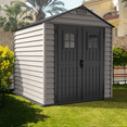 thumbnail image 1 of DuraMax 7ft x 7ft StoreMax Plus Vinyl Shed with Molded Floor, 1 of 14