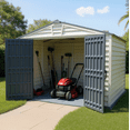 thumbnail image 1 of DuraMax StoreMax Plus Plastic 10.5 x 8 Ft with Molded Floor Outdoor Storage Shed, 1 of 18