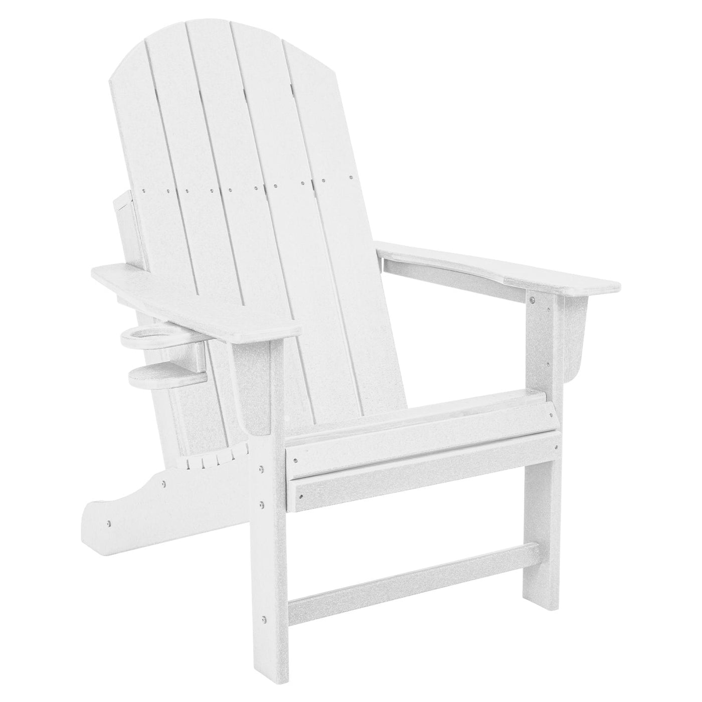 DuraPatio HeavyDuty Plastic Adirondack Chair with Extra Wide Seat
