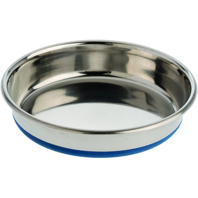 DuraPet NonSlip Cat Food AIF4 Bowl with 3 TPE Stainless Steel Cat Food