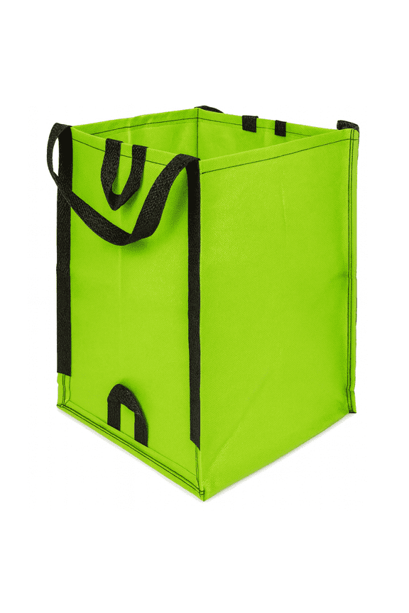 Home and Yard Bag, Heavy Duty, 20"L x 20"W x 28"H, Lime Green