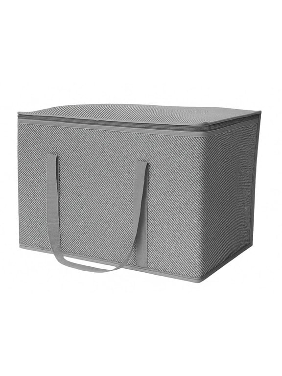 Reusable Insulated Food Delivery Bag, XXXL, 20 Gallon Capacity, 23"L x 14"W x 15"H, Gray