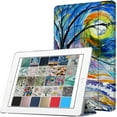 thumbnail image 1 of DuraSafe Cases For New iPad 10.2 8th & 7th Gen(Latest Model 2020/2019) Slimline Series Lightweight Protective Cover with Dual Angle Stand & Clear PC Back Shell - Color Emblem, 1 of 5