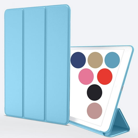 DuraSafe Cases for iPad 5th / 6th Gen & Air 1st / 2nd Gen - 9.7" MP2F2LL/A MP2G2LL/A MRJN2LL/A MR7G2LL/A Slimline Series Cover - Sky Blue