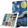 thumbnail image 1 of DuraSafe Cases for iPad PRO 12.9 2 Gen 2017 [ iPad 12.9 Inch 2nd ] A1670 A1671 Trifold Printed Hard Smart PC Transparent Back Cover - Starry Night, 1 of 4