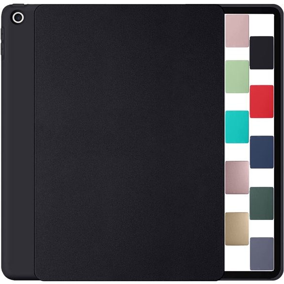 DuraSafe Cases iPad 2014 9.7 Inch Air 2 1 [ iPad 6th 5th Air 1st 2nd ] A1567 A1566 MGLW2LL/A MGL12LL/A MH0W2LL/A MGKM2LL/A Full Body Protective Soft Back Cover with Wake/Sleep Feature - Black