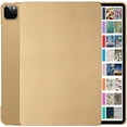 thumbnail image 1 of DuraSafe Cases iPad 2020 PRO 12.9 Inch 4 5 6 Gen [ 4th 5th 6th Generation ] A2229 A2069 A2232 A2233 MGNV2LL/A MGYE2LL/A MGNR2LL/A ME279LL/A MD528LL/A Slim Hard Shell Protective Stand Cover - Gold, 1 of 8