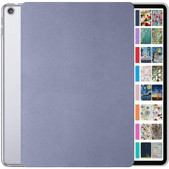 DuraSafe Cases for iPad 5th 2017 6th 2018 Gen 9.7 Inch [ iPad 5 6 Gen ] A1893 A1954 A1822 A1823 MRJN2LL/A MR7G2LL/A MR7F2LL/A MP2F2LL/A Slim Hard Shell Protective Stand Cover - Gray