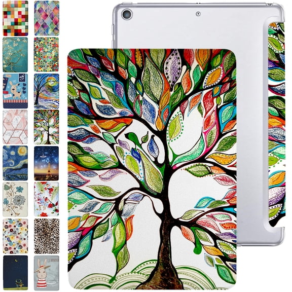 DuraSafe Cases iPad 9.7 Inch 5 6 Air 1 2 [iPad 5th 6th Air 1st 2nd ] MRJN2LL/A MR7G2LL/A MP2F2LL/A MP2G2LL/A MD785LL/A MD788LL/A MGLW2LL/A Printed PC Protective Clear Back Cover - Olivia Tree