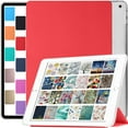 thumbnail image 1 of DuraSafe Cases iPad 9.7 Inch 5 6 Gen Air 1 2 MRJN2LL/A MR7G2LL/A MR7F2LL/A MP2F2LL/A MP2G2LL/A MPGT2LL/A Shockproof Cover with Clear Transparent Back Shell - Red, 1 of 6