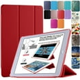 thumbnail image 1 of DuraSafe Cases iPad 9.7 Inch 6 5 Air 2 1 Generation [ 6th 5th Air 2nd 1st ] MH2V2LL/A MH2W2LL/A MH2U2LL/A MGLW2LL/A MGL12LL/A Slim Lightweight Protective PC Dual Angle Stand Cover - Red, 1 of 2