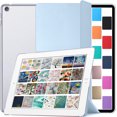 thumbnail image 1 of DuraSafe Cases for iPad Air 1st Gen 2013 9.7 Inch [ Air 1 ] MD785LL/A MD788LL/A MD786LL/A MD789LL/A MD787LL/A MD790LL/A iPad Cover with Translucent Hard Back - Light Blue, 1 of 4