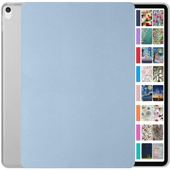 DuraSafe Cases for iPad Air 3rd Gen 10.5 Inch 2017 / 2019 [ PRO 10.5 Air 3 ] A1701 A1709 A1852 A2152 A2123 A2153 A2154 Slim Hard Shell Protective Stand Cover - Light Blue