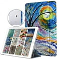 thumbnail image 1 of DuraSafe Cases iPad Mini 3 2 1 Generation 7.9 Inch [ Mini 3rd Mini 2nd Mini 1st ] A1599 A1600 A1489 A1490 A1491 A1432 A1454 A1455 Trifold Printed Hard Smart PC Transparent Back Cover - Color Emblem, 1 of 4