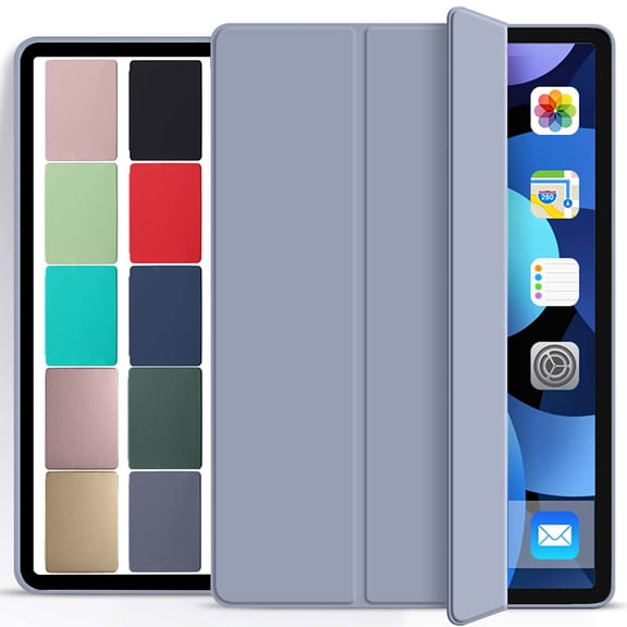 DuraSafe Cases iPad Mini 4 Gen 2015 7.9 [ Mini 4th ] MK8A2LL/A MK882LL/A MK8C2LL/A MK862LL/A MK892LL/A MK872LL/A Protective Durable Shock Proof Supportive Magnetic Dual Angle Stand Cover - Purple