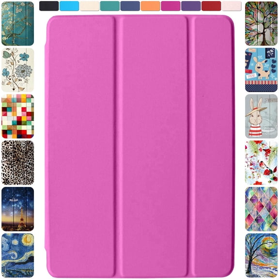DuraSafe Cases for iPad Mini 5th Gen 2019 - 7.9 MUQY2LL/A MUQW2LL/A MUQX2LL/A MUU62LL/A MUU32LL/A MUU52LL/A MUXH2LL/A Ultra Slim Cover with Auto Sleep/Wake Function - Pink