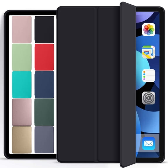 DuraSafe Cases iPad PRO 11 Inch 1 Gen 2018 [ PRO 11 1st ] MU0T2LL/A MU0Y2LL/A MTXN2LL/A MTXP2LL/A Protective Durable Shock Proof Supportive Magnetic Dual Angle Stand Cover - Black