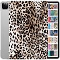 thumbnail image 1 of DuraSafe Cases iPad PRO 11 Inch 2 3 4 Generation [ PRO 11 2nd 2020 3rd 2021 4th 2022 ] A2377 A2459 A2228 A2068 A2230 A1980 A2013 A1934 A1979 Printed Slim Hard Shell Protective Stand Cover - Leopard, 1 of 8