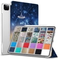 thumbnail image 1 of DuraSafe Cases iPad PRO 11 Inch 2020 2 2021 3 2022 4 Gen [ PRO 11 2nd 3rd 4th ] Printed iPad Cover with Translucent Frosted Hard Back - Paris Night, 1 of 7