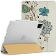 thumbnail image 1 of DuraSafe Cases iPad PRO 12.9 6 5 4 Gen 2022 2021 2020 [ iPad 12.9 6th 5th 4th ] A2436 A2764 A2437 A2766 A2378 A2461 A2379 A2462 A2229 A2069 Printed Hard PC Transparent Back Cover - Watercolor Flower, 1 of 5