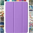 thumbnail image 1 of DuraSafe Cases for iPad PRO 12.9 Inch 1st Gen [ Pro 12.9 2015 1 Gen ] ML0H2LL/A ML0G2LL/A ML0N2LL/A ML0Q2LL/A ML0R2LL/A Ultra Slim Smart Auto Sleep / Wake PC Cover - Purple, 1 of 6