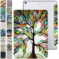 thumbnail image 1 of DuraSafe Cases iPad PRO 12.9 Inch 4th 5th 6th [ Pro 12.9 4 5 6 ] MY3K2LL/A MY3J2LL/A MY2H2LL/A MY2J2LL/A TriFold Printed PC Lightweight Protective Clear Back Cover - Olivia Tree, 1 of 8