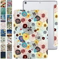 thumbnail image 1 of DuraSafe Cases iPad PRO 12.9 Inch 4th 5th 6th [ Pro 12.9 4 5 6 ] MY3K2LL/A MY3J2LL/A MY2H2LL/A MY2J2LL/A TriFold Printed PC Lightweight Protective Clear Back Cover - Yarn Flowers, 1 of 7