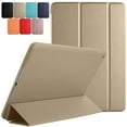 thumbnail image 1 of DuraSafe Cases iPad Pro 10.5 2017 Inch Air 3 [ Air 3rd 2019 ] Gen MUUL2LL/A MUUK2LL/A MUUJ2LL/A MUUT2LL/A MUUR2LL/A MUUQ2LL/A Ultra Slim Smart Auto Sleep/Wake with Honeycomb TPU Back Cover - Gold, 1 of 7
