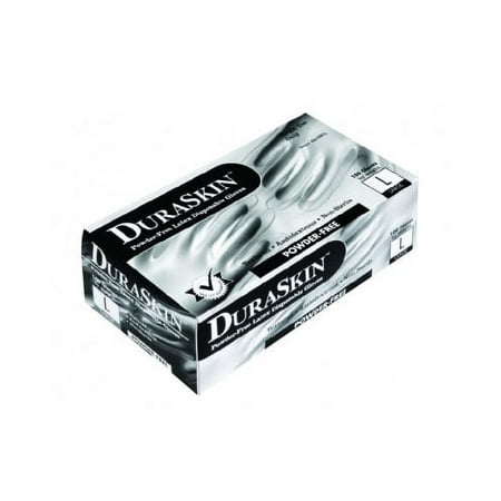 DuraSkin White Latex Gloves, Food Service/General Purpose, Light Powder, 5 mil, SM, 1000/case