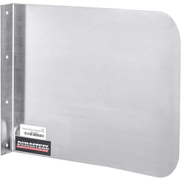 DuraSteel Stainless Steel Sink Splash Guard - 15" x 12" Wall Mount Commercial Kitchen Shield - Kitchen Safety & Hygiene Cooking Splatter Screen - Ideal for Hand Sinks, Prep Sink, Utility Sink