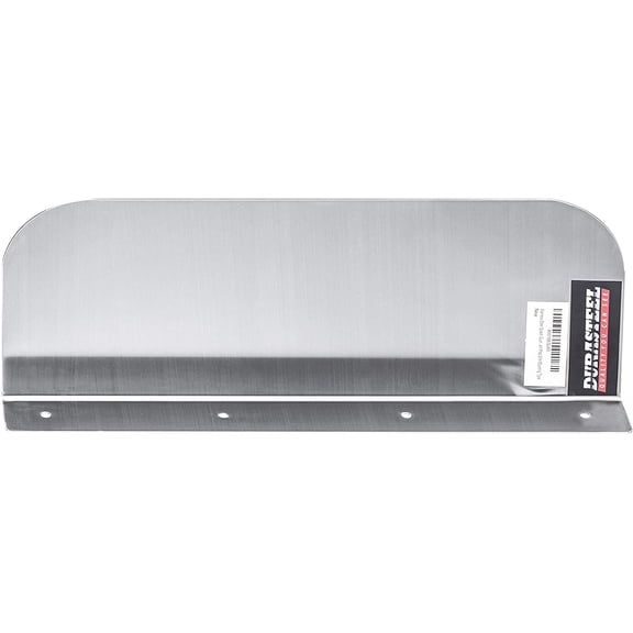 DuraSteel Stainless Steel Sink Splash Guard - 15" x 6" Deck Mount Commercial Kitchen Shield - Kitchen Safety & Hygiene Cooking Splatter Screen - Ideal for Hand Sink, Prep Sink, Bar Sinks