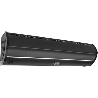 Commercial Wall Mounted Air Curtain – 60 Inch Fly Fan Door With 2 Speeds, Adjustable Wind Direction, Bug Barrier