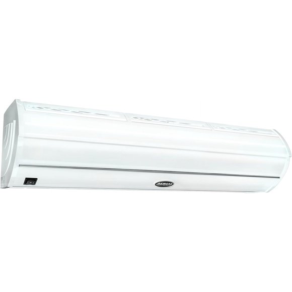 DuraSteel Wall Mounted Air Curtain Fan - White 40 Inch Air Door - UL Certified Heavy Duty - Commercial Super Power Indoor Over Door Fan with Door Magnetic Switch by Aerial Titan-2